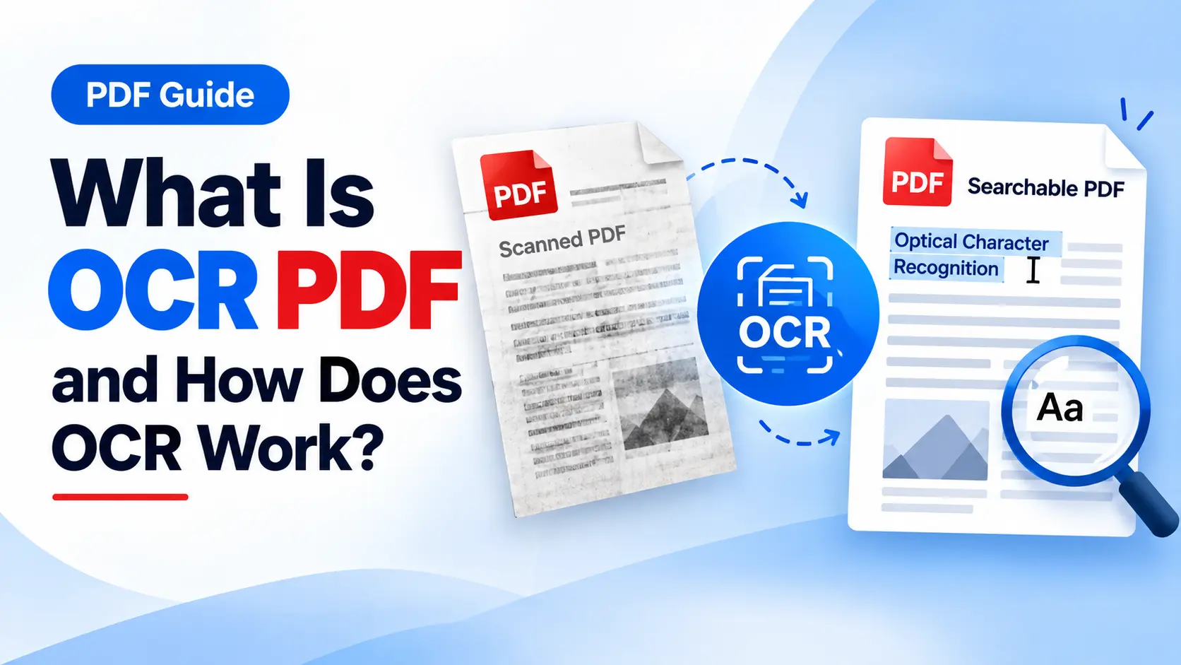 What Is OCR PDF and How Does OCR Work?