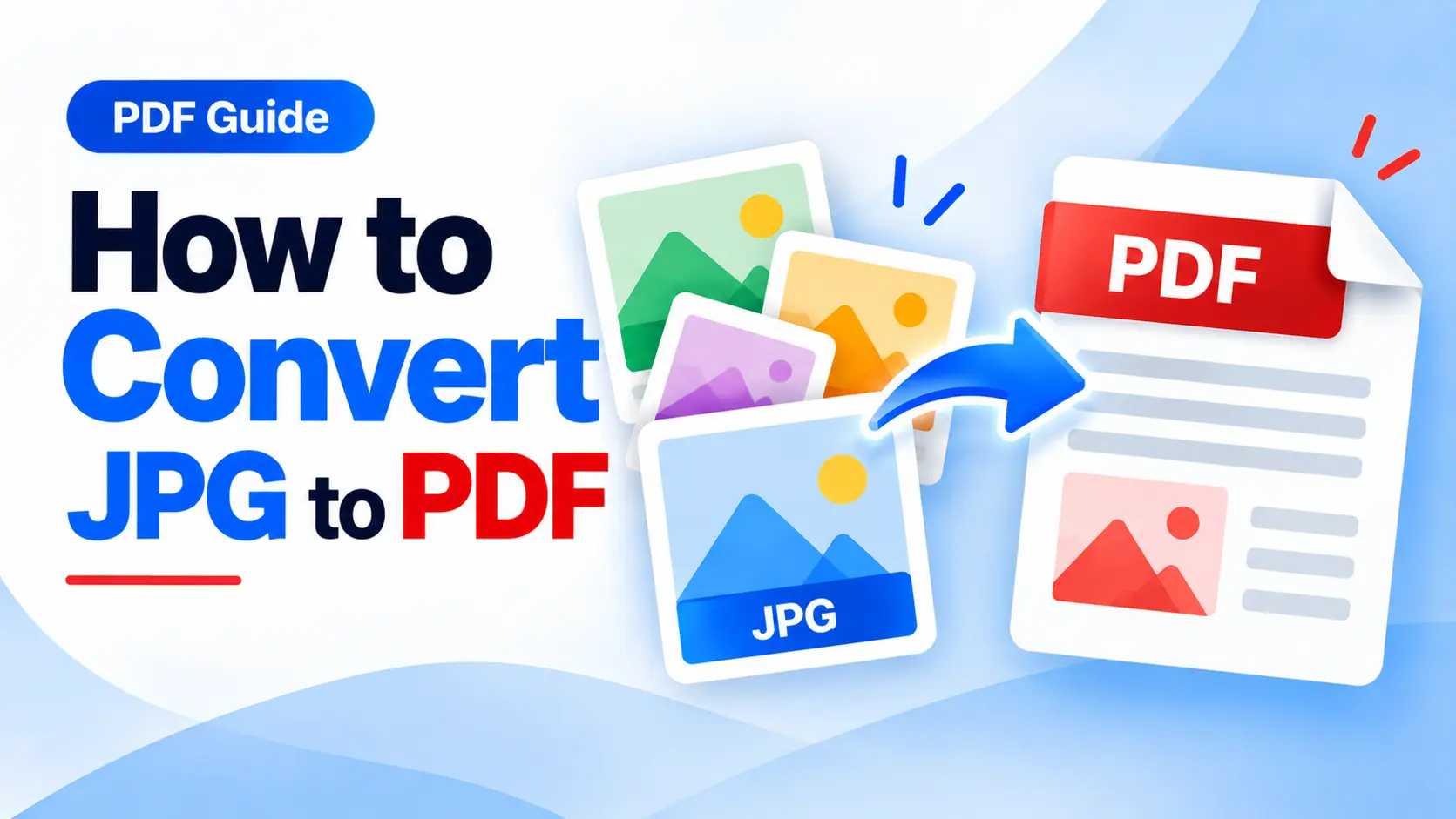 How to Convert JPG to PDF